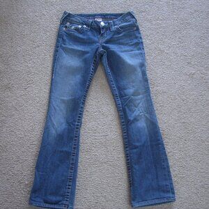 Like New Excellent Condition True Religion Women Jeans sz 26 Made in USA